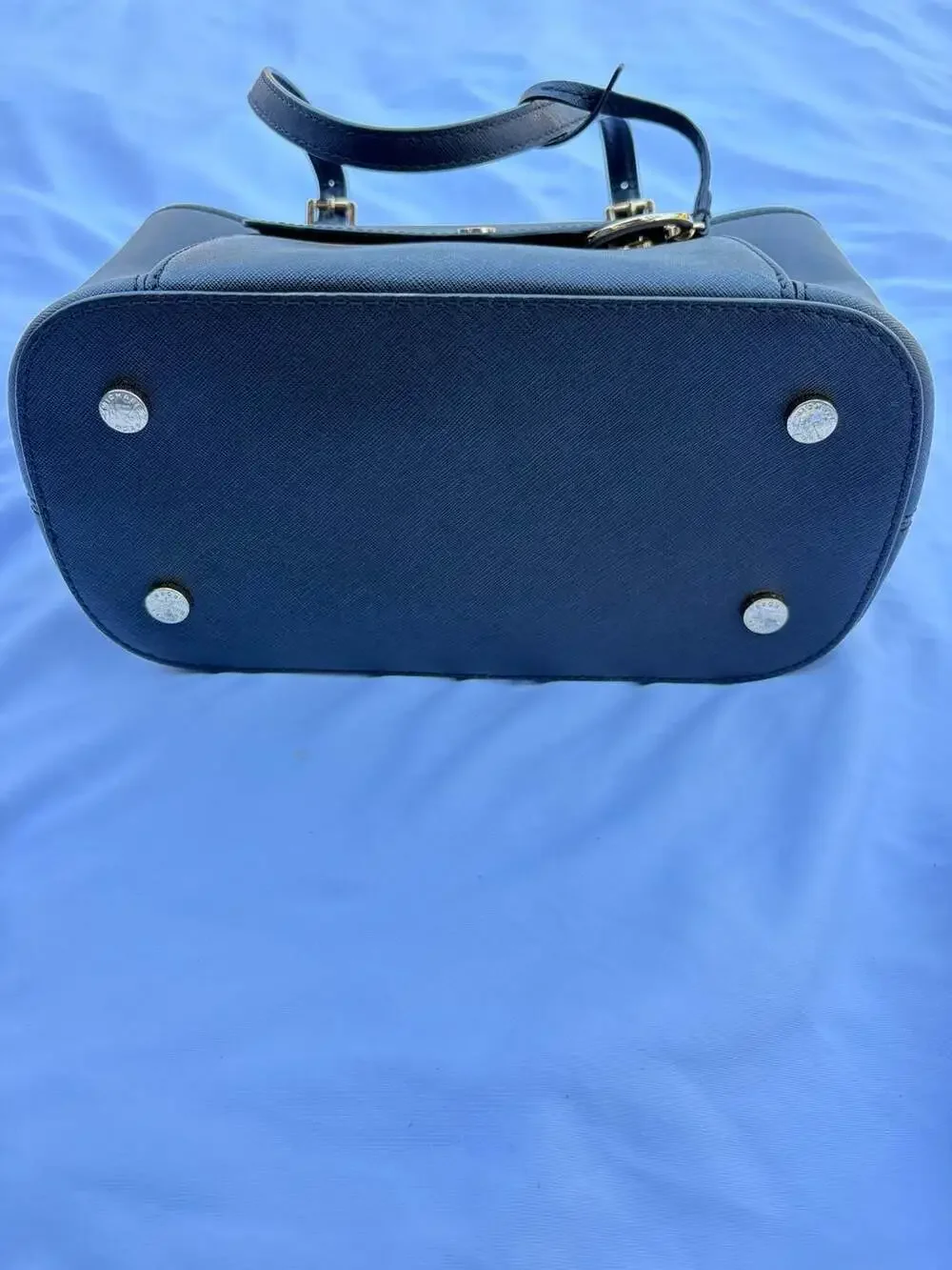 Michael Kors Jet Set Medium Saffiano Leather Snap Pocket Tote Bag